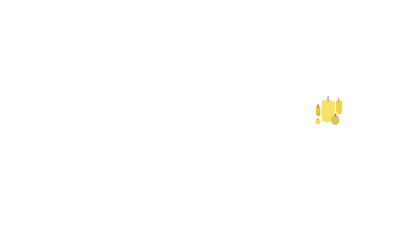 yellow candle