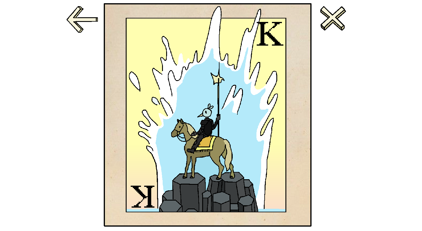 knight card